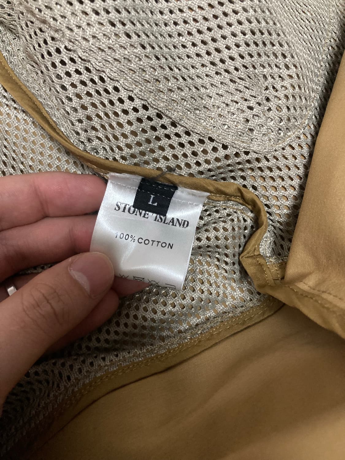 스톤아일랜드 셔츠 바람막이 XL 상품이미지2