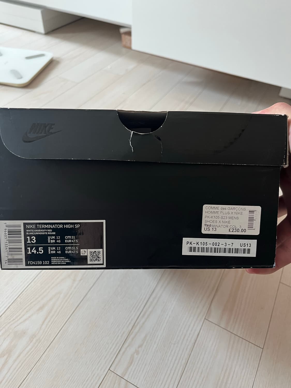 뉴진스 착용 나이키 터미네이터 하이 13(310) 상품이미지2