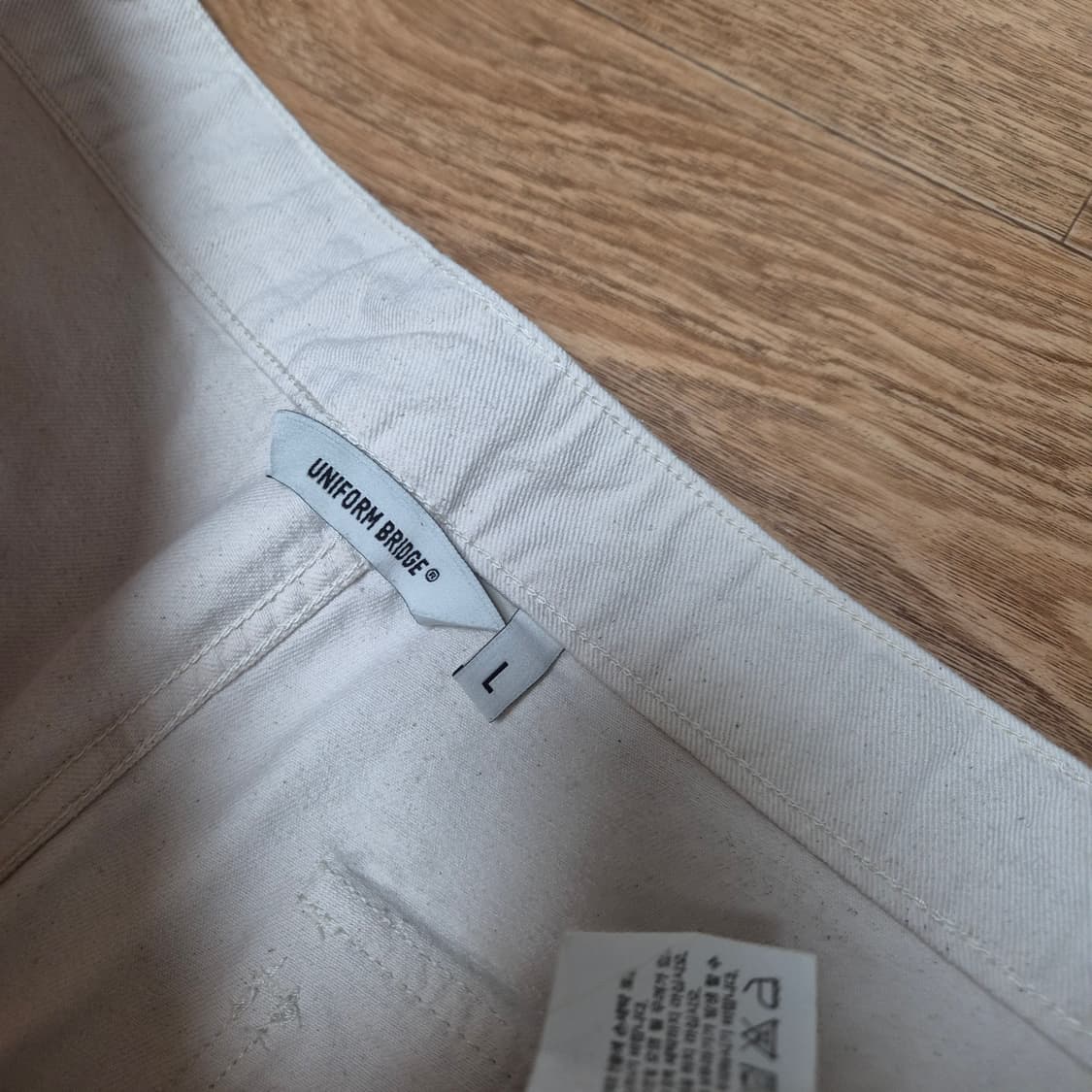 유니폼브릿지 퍼티그팬츠 L 32 내추럴 23년식 상품이미지3