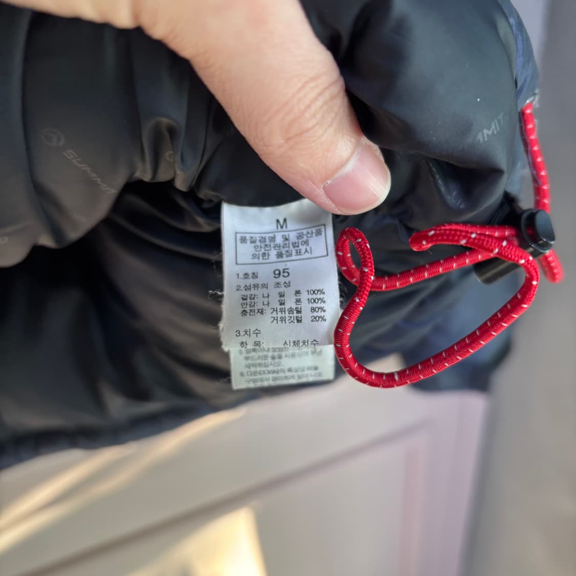 노스페이스 700 써밋 윈드스토퍼 구스다운 패딩 상품이미지3