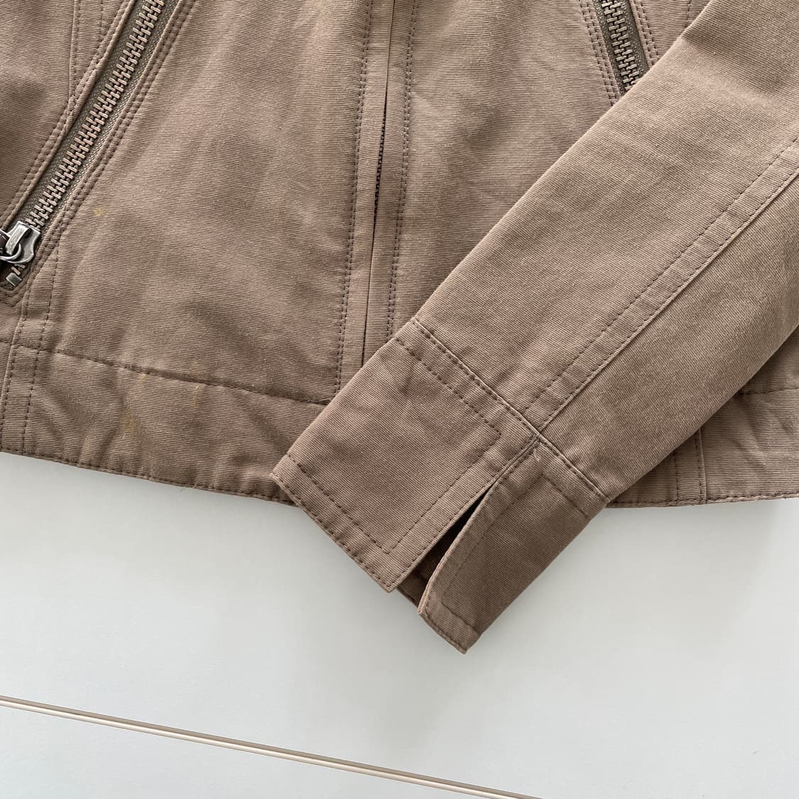 버버리 유틸리티 코튼 블루종 슬림 핏 바이커 셸 헤리티지 라이더  Y2K 상품이미지8