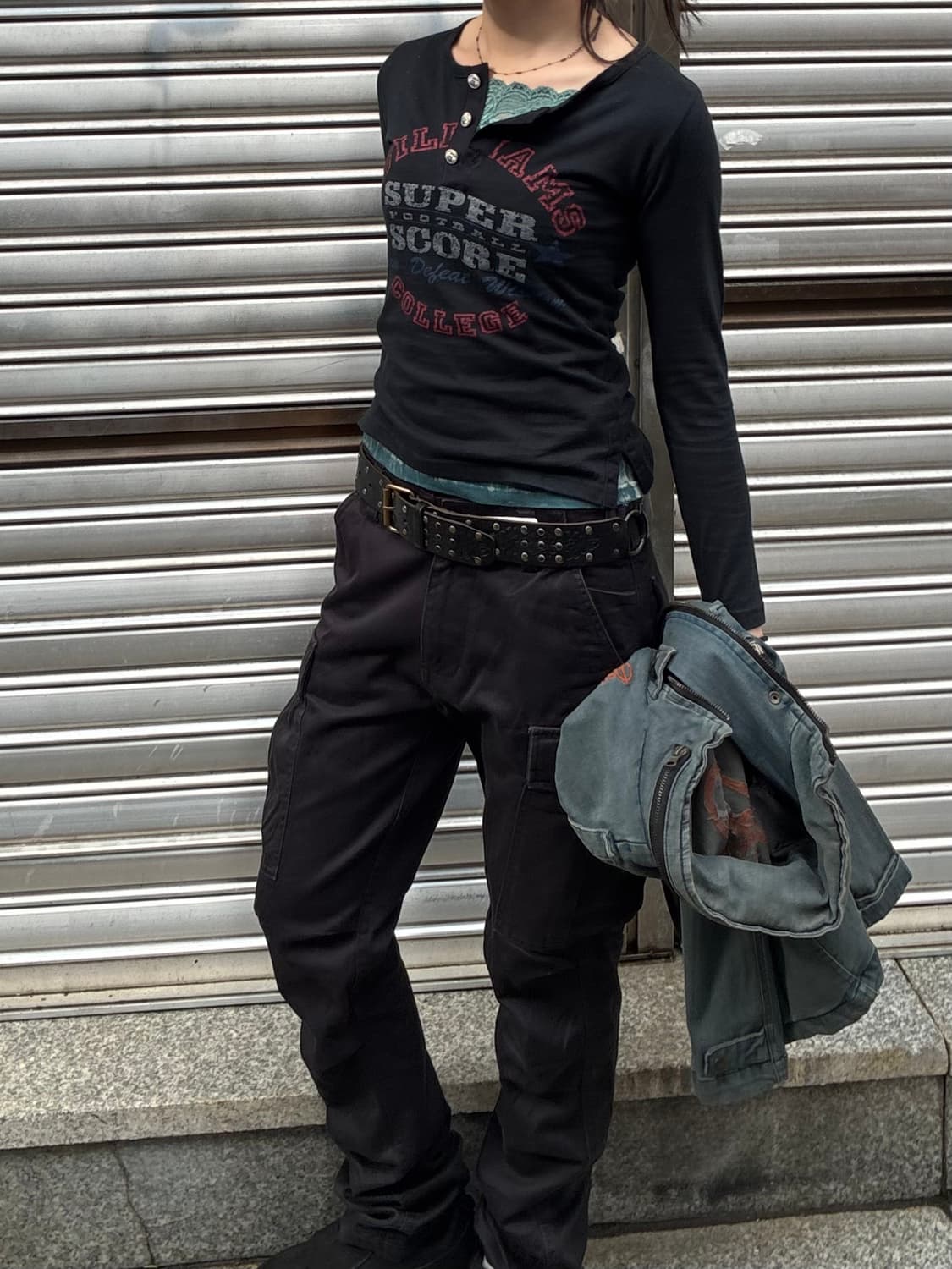 M)Young Storm Shop 빈티지 여성 데님 자켓 상품이미지7