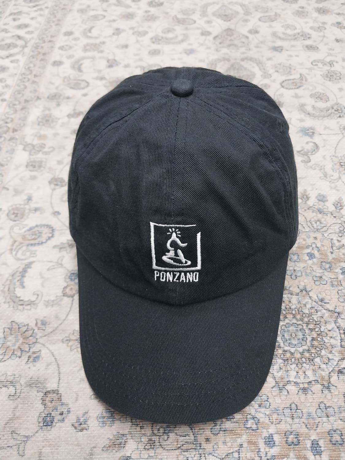 BENETTON 베네통 로고 블랙 볼캡 F 상품이미지1