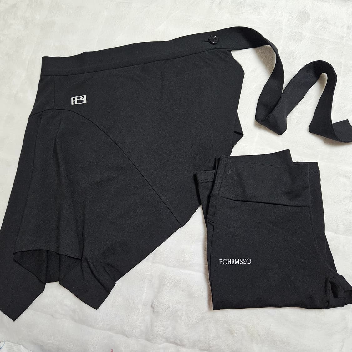 보헤미안서울 FLARE LAYERED SKIRT PANTS 상품이미지6