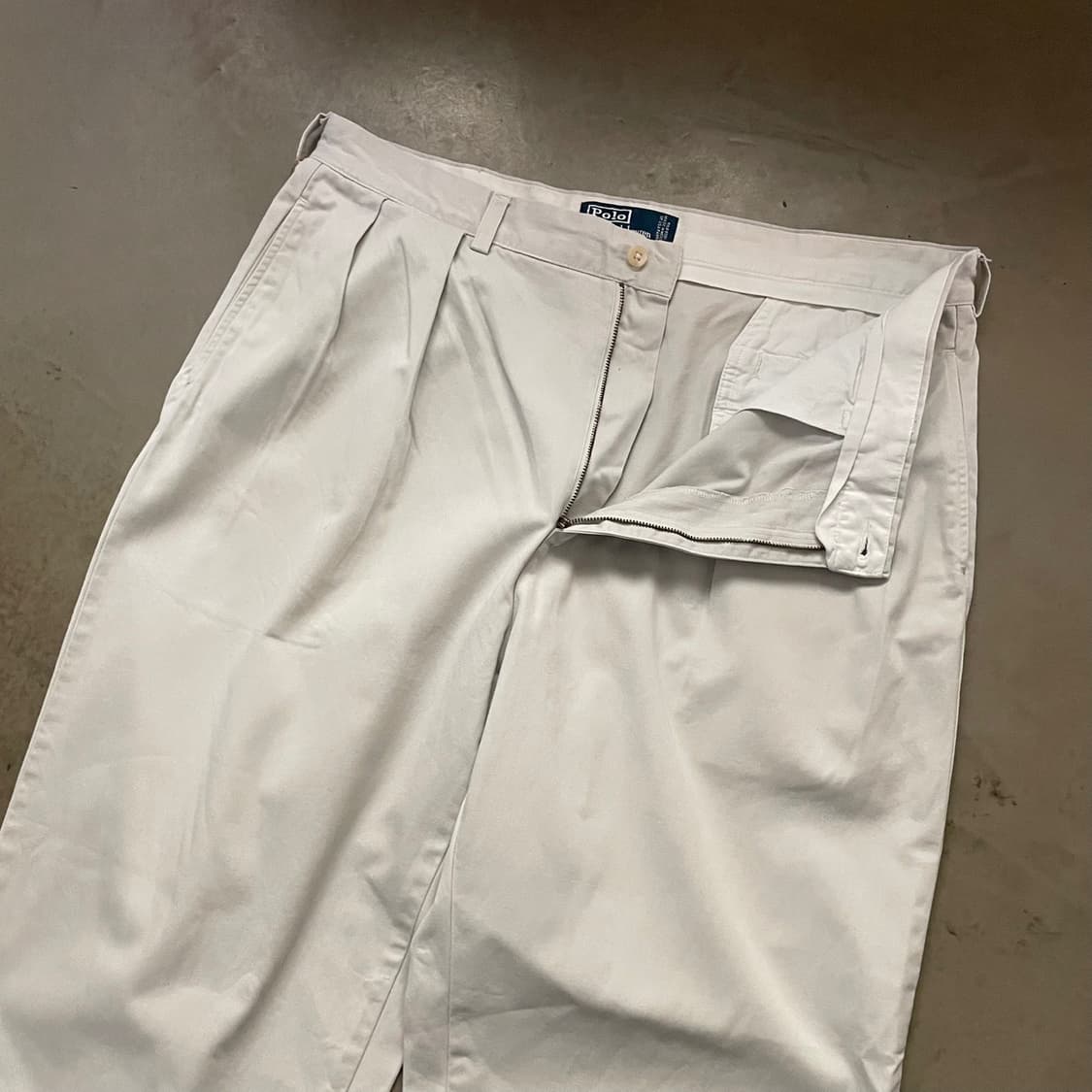 USA 폴로 90s 앤드류 투턱 치노팬츠 상품이미지3