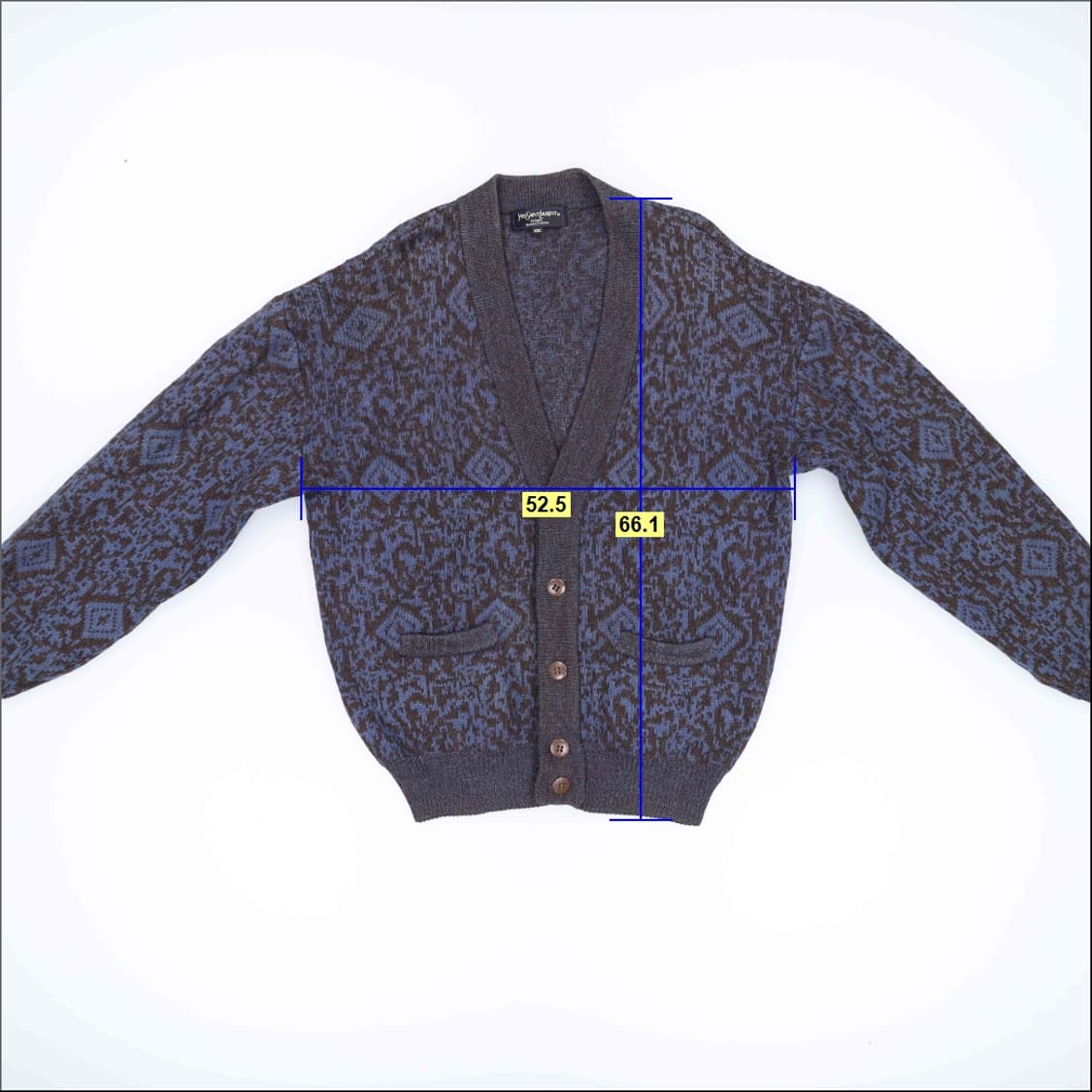 [100] YSL 빈티지 울 가디건 0108H1 상품이미지6