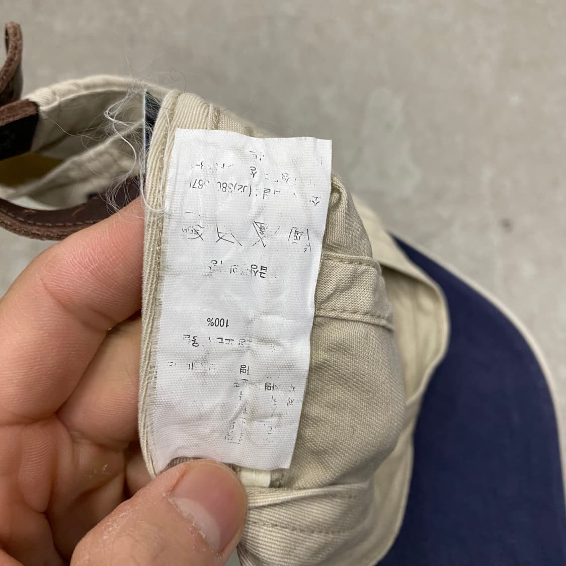 폴로 자수 로고 볼캡(F) 상품이미지4