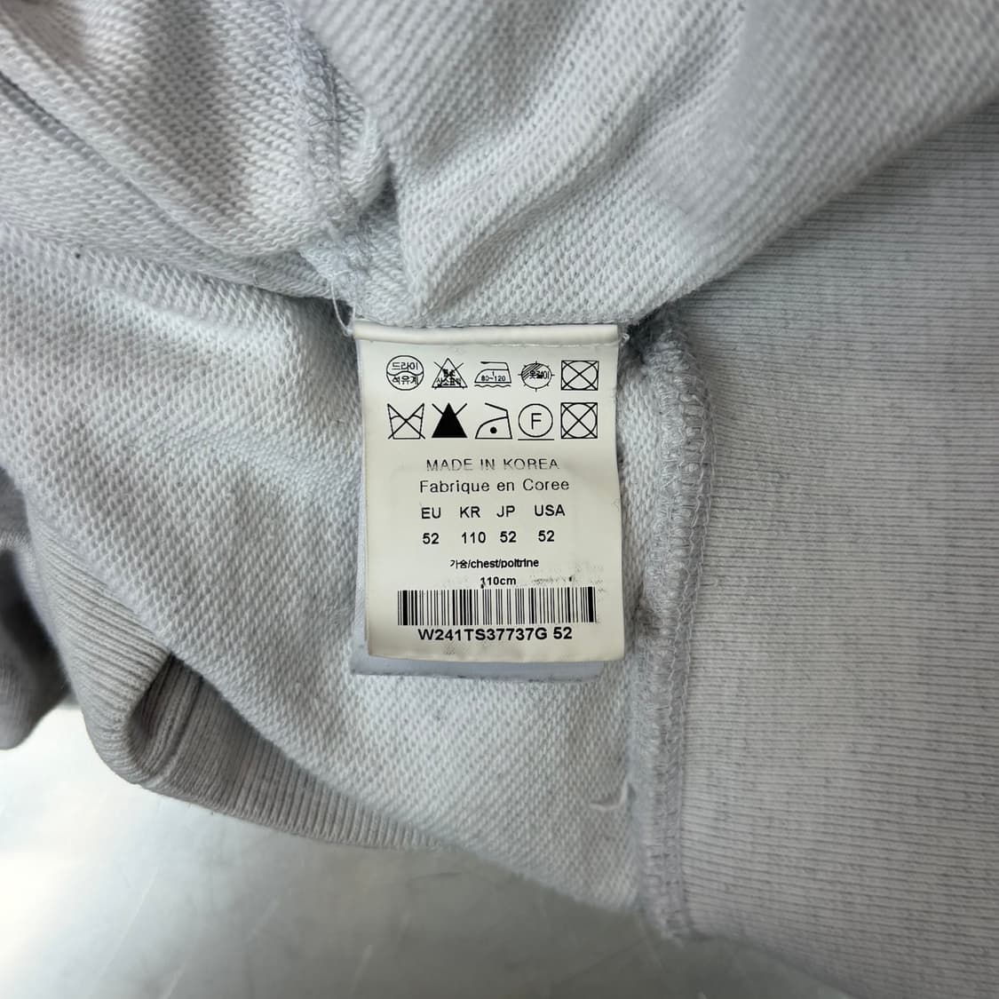 [리오브전포점] 우영미 백로고 후드 상품이미지5