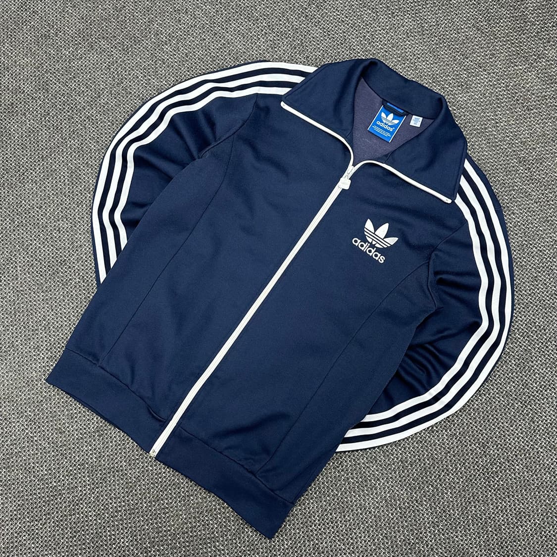 아디다스 구형 자수로고 네이비 유로파 빈티지 져지 95 상품이미지3