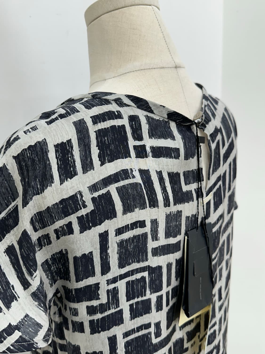 (미사용) 에스 막스마라 실크 블라우스 상품이미지5