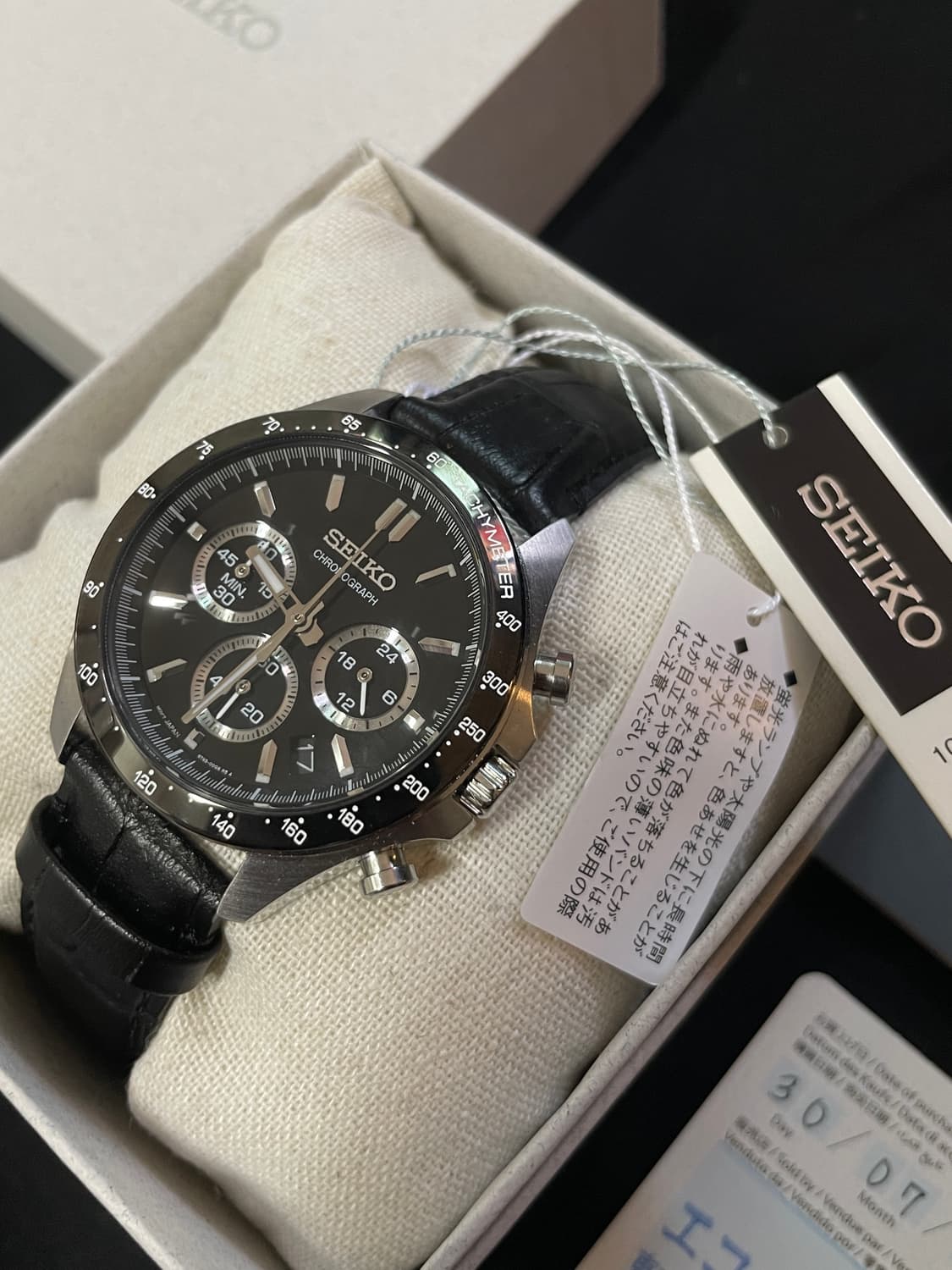 세이코 크로노그래프 SBTR021 상품이미지2