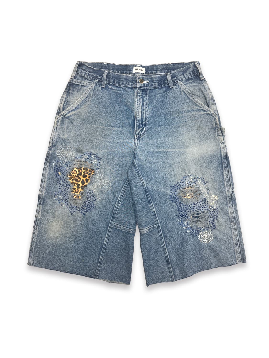 Carhartt Boro Sashiko Distressed Shorts 상품이미지1