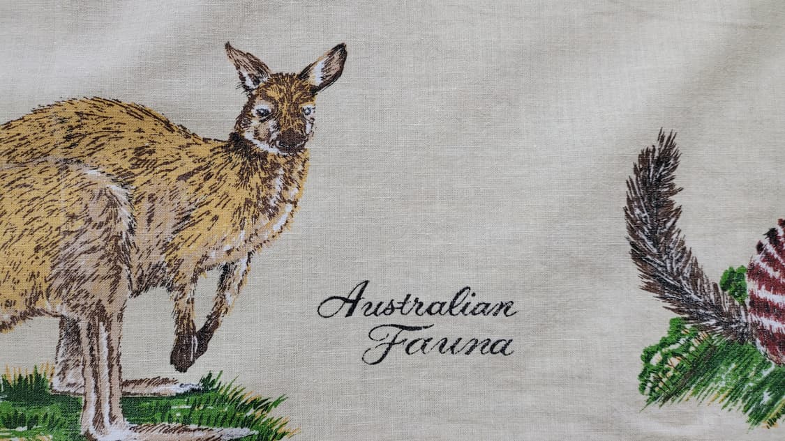 호주 빈티지 테이블보(92*83) 상품이미지3