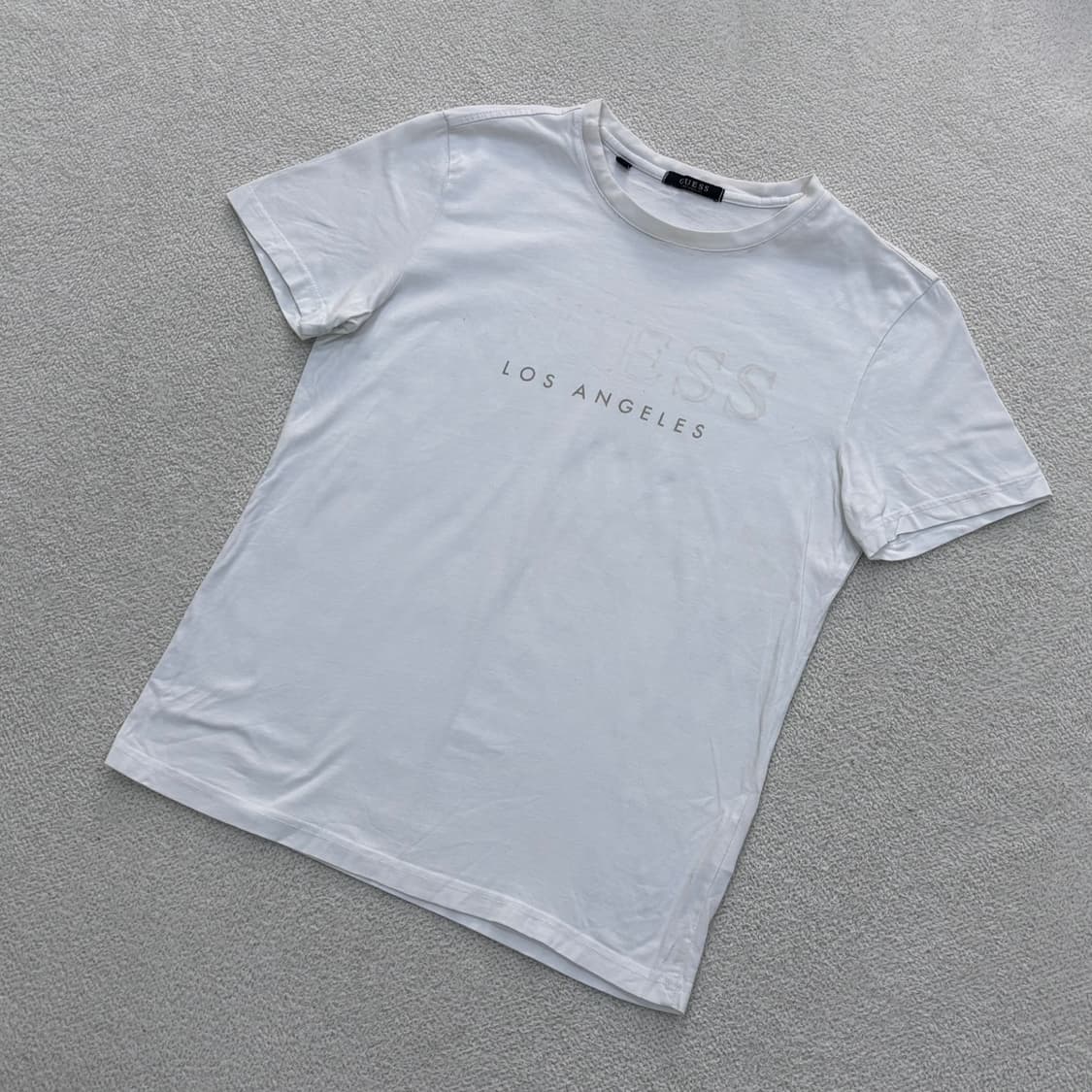 M 게스 여성 빅로고 반팔 티셔츠 0402E 상품이미지1