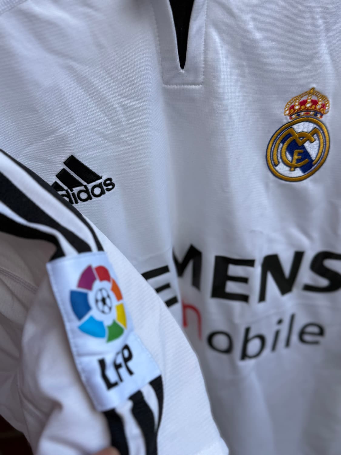 아디다스 레알마드리드 No.5 Zidan 유니폼 화이트 상품이미지4