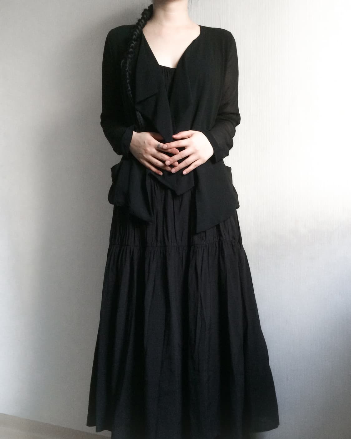 Drape open cardigan 상품이미지7