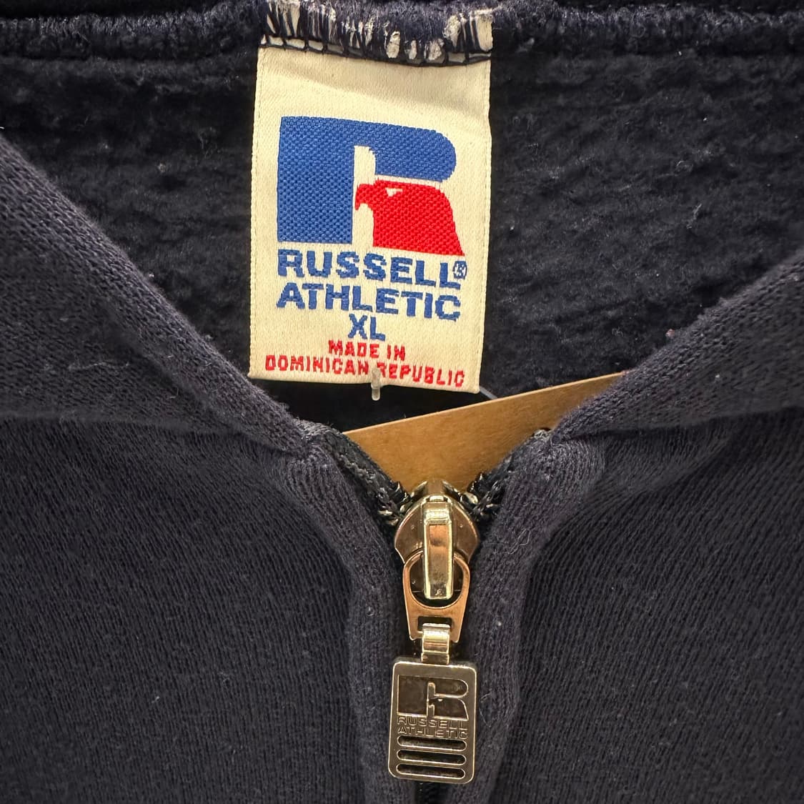 90‘s 러셀 후드집업 ’네이비‘ 상품이미지3