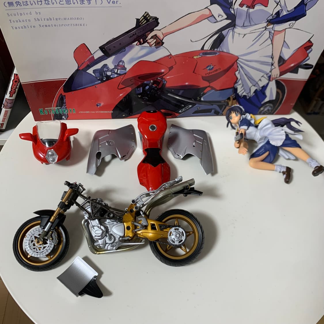 마호로매틱 1/12 마호로상 스포츠바이크 피규어 상품이미지6