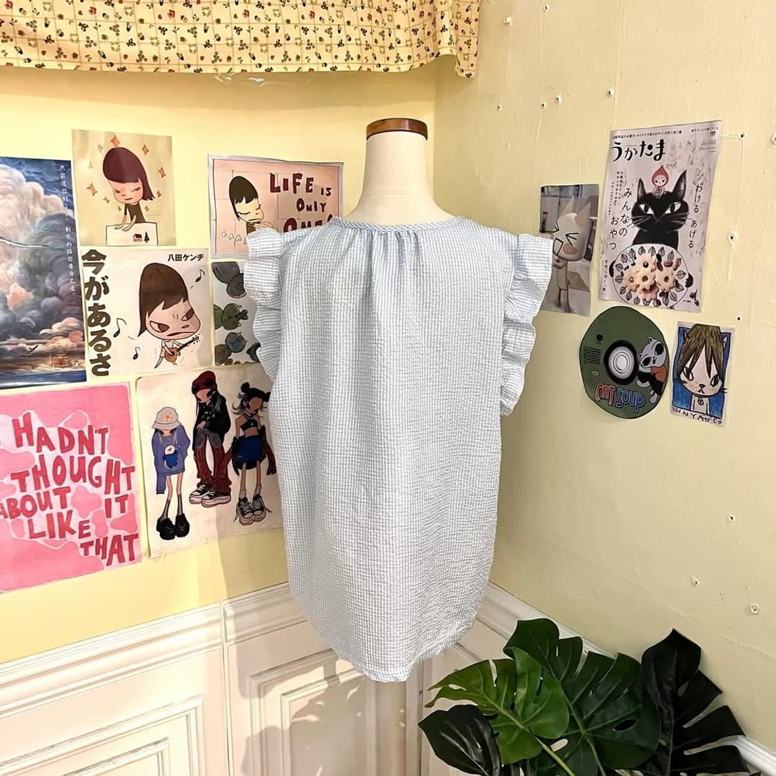 유코 빈티지 프릴 블라우스 상품이미지4