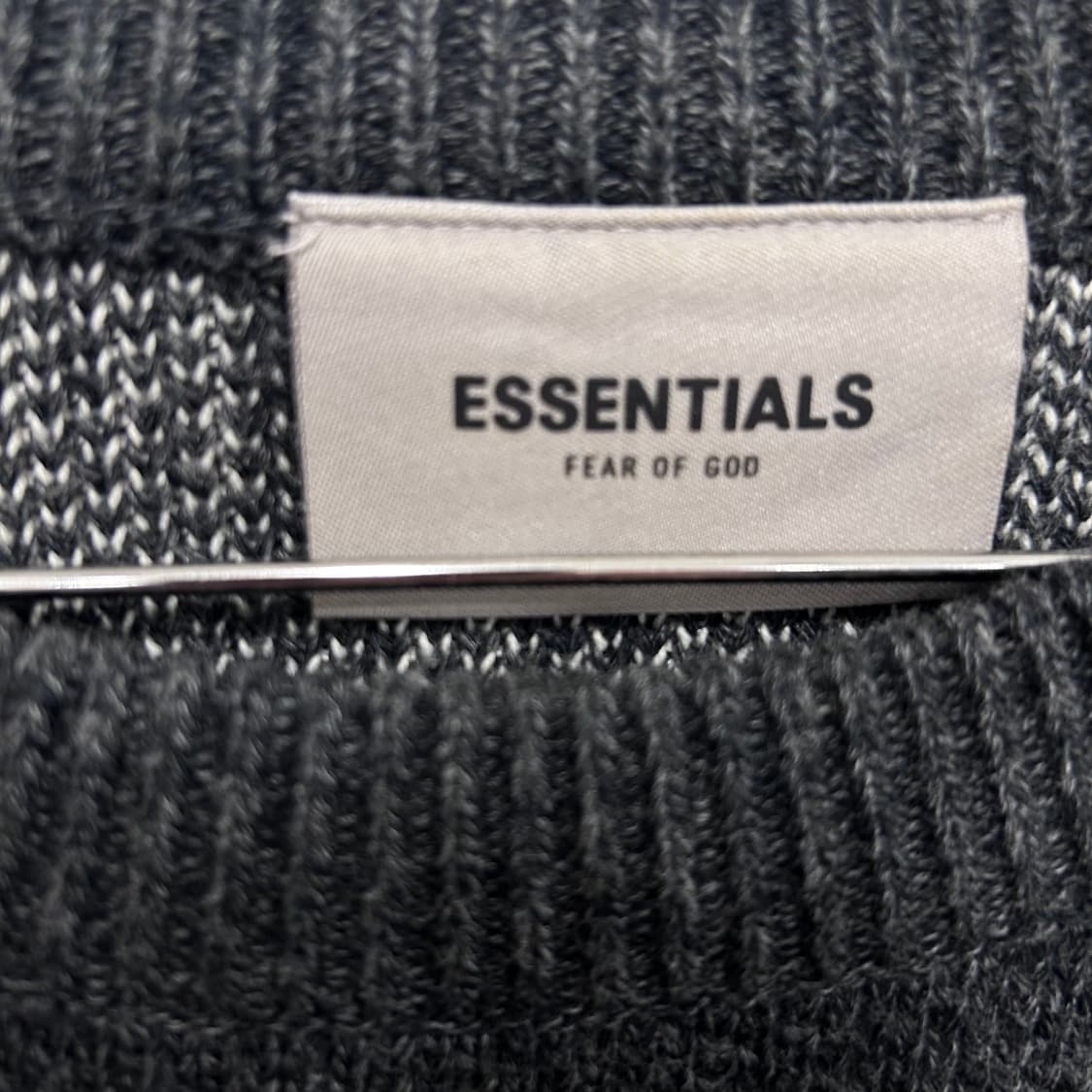 에센셜 피어 오브 갓 오버핏 라운드 니트 상품이미지3