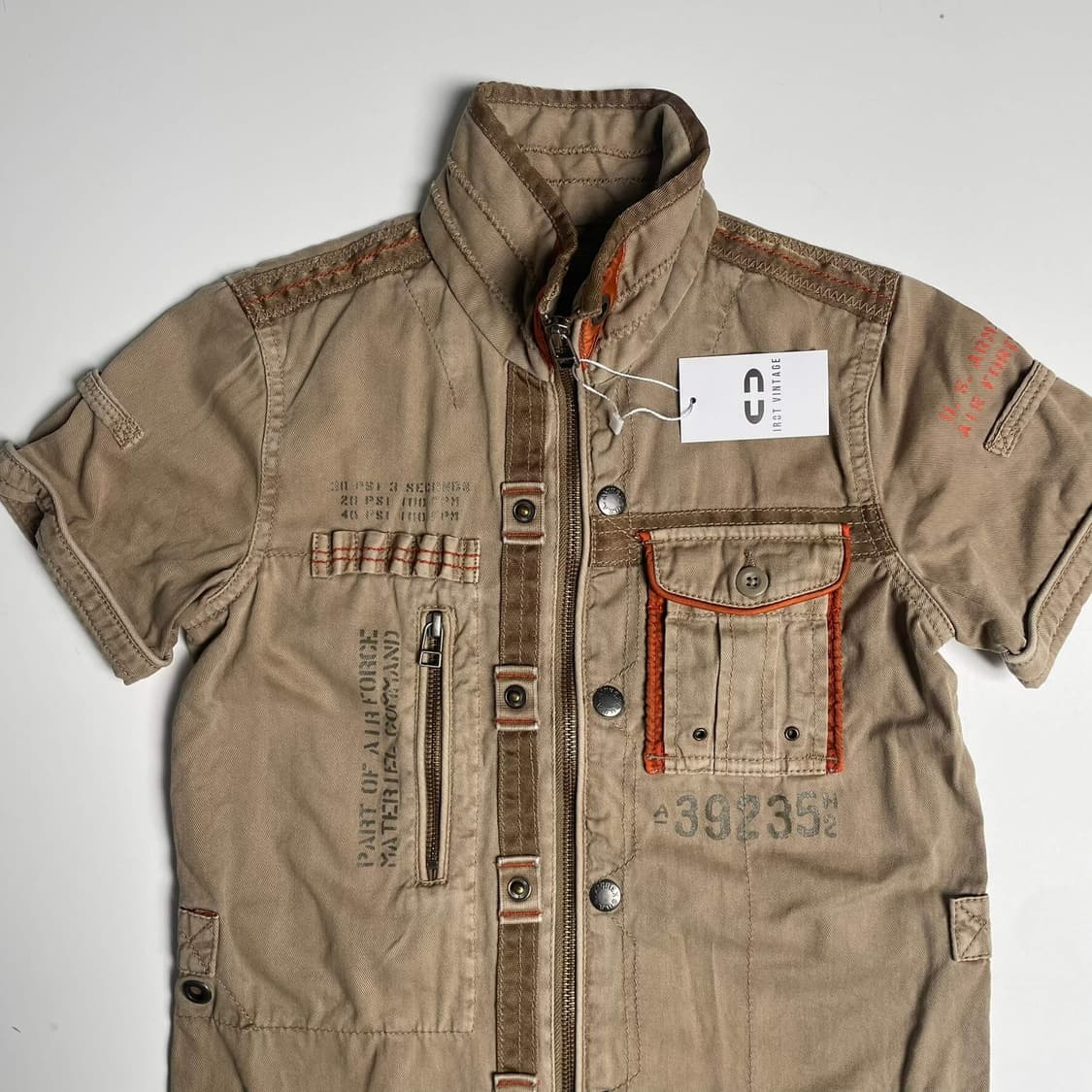 Avirex 밀리터리 집업 셔츠   상품이미지2