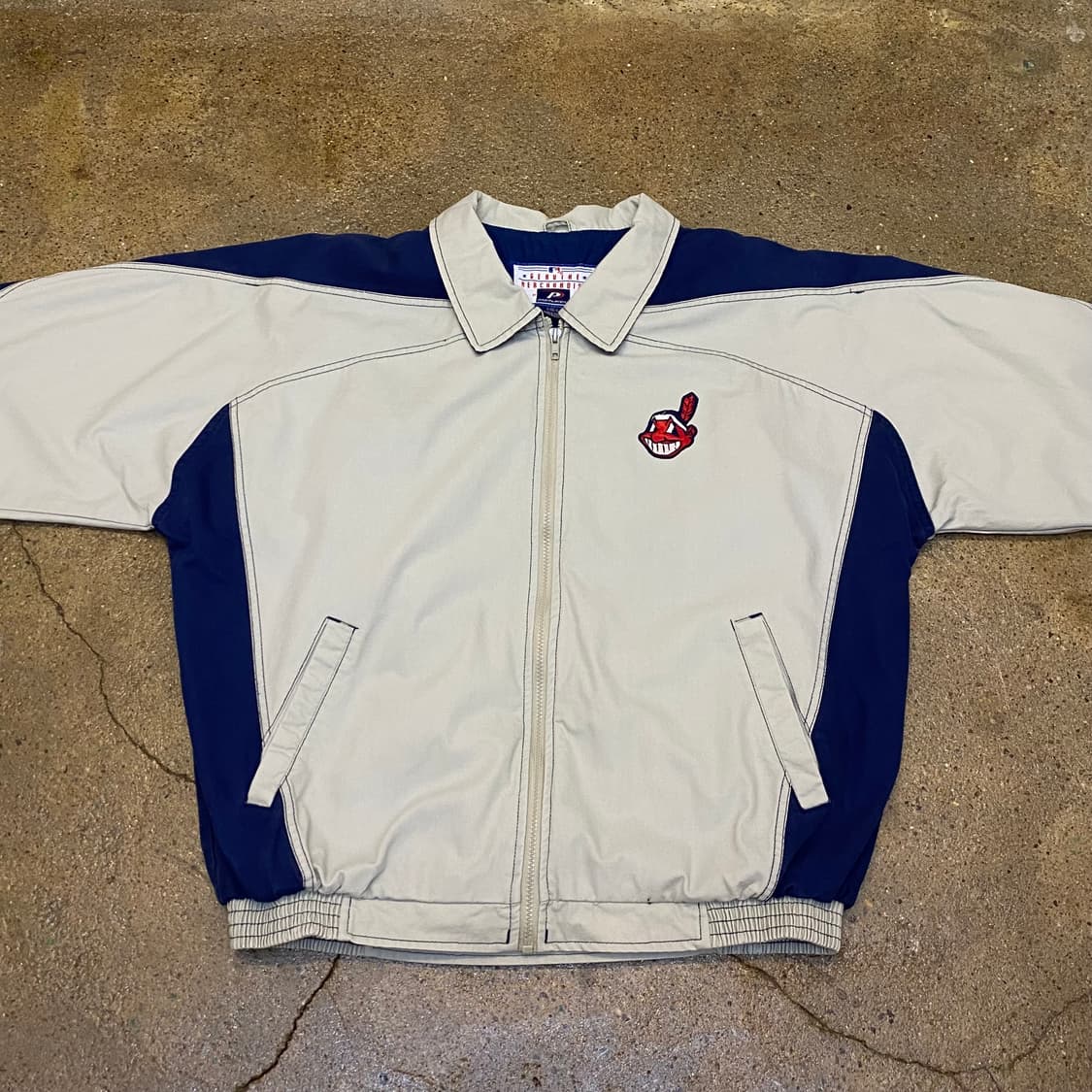 90s Made in Korea 미국 빈티지 프로플레이어 바람막이 자켓 상품이미지2