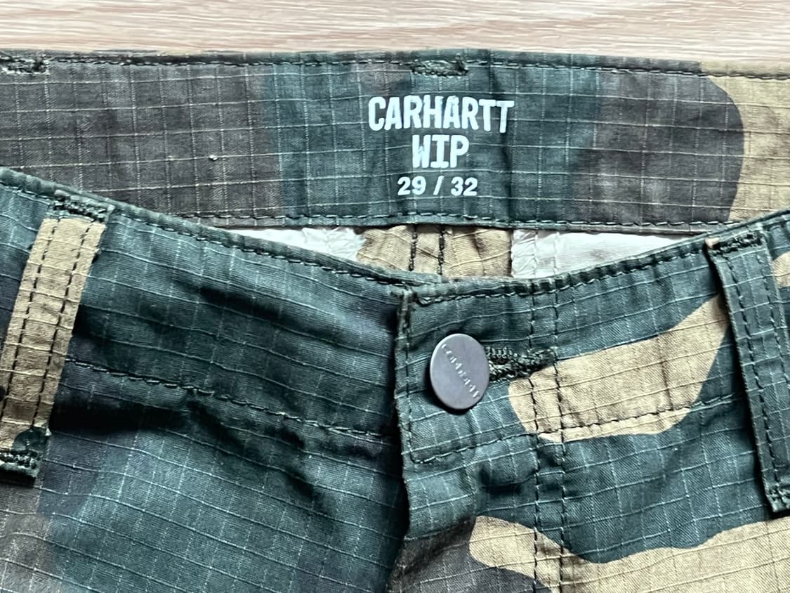 칼하트 wip 카모 카고 팬츠 [29/32] 상품이미지3