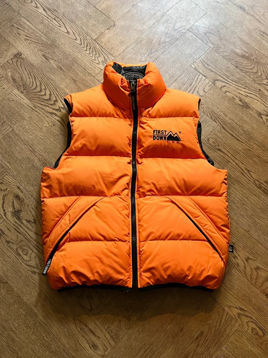 [L]First Down 퍼스트다운 리버시블 다운 베스트 상품이미지1