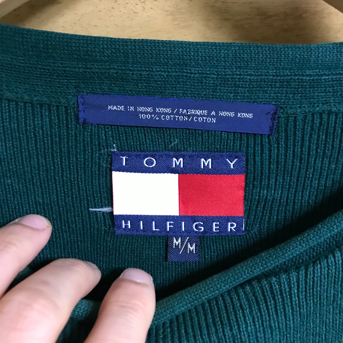 타미힐피거 90s 단가라 니트 상품이미지3