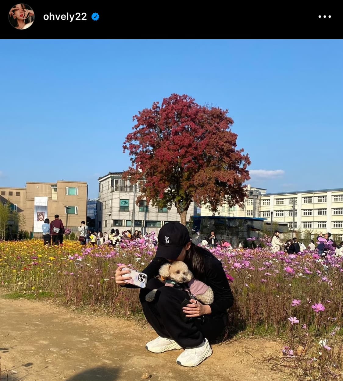 우영미 블랙 로고 볼캡 상품이미지10