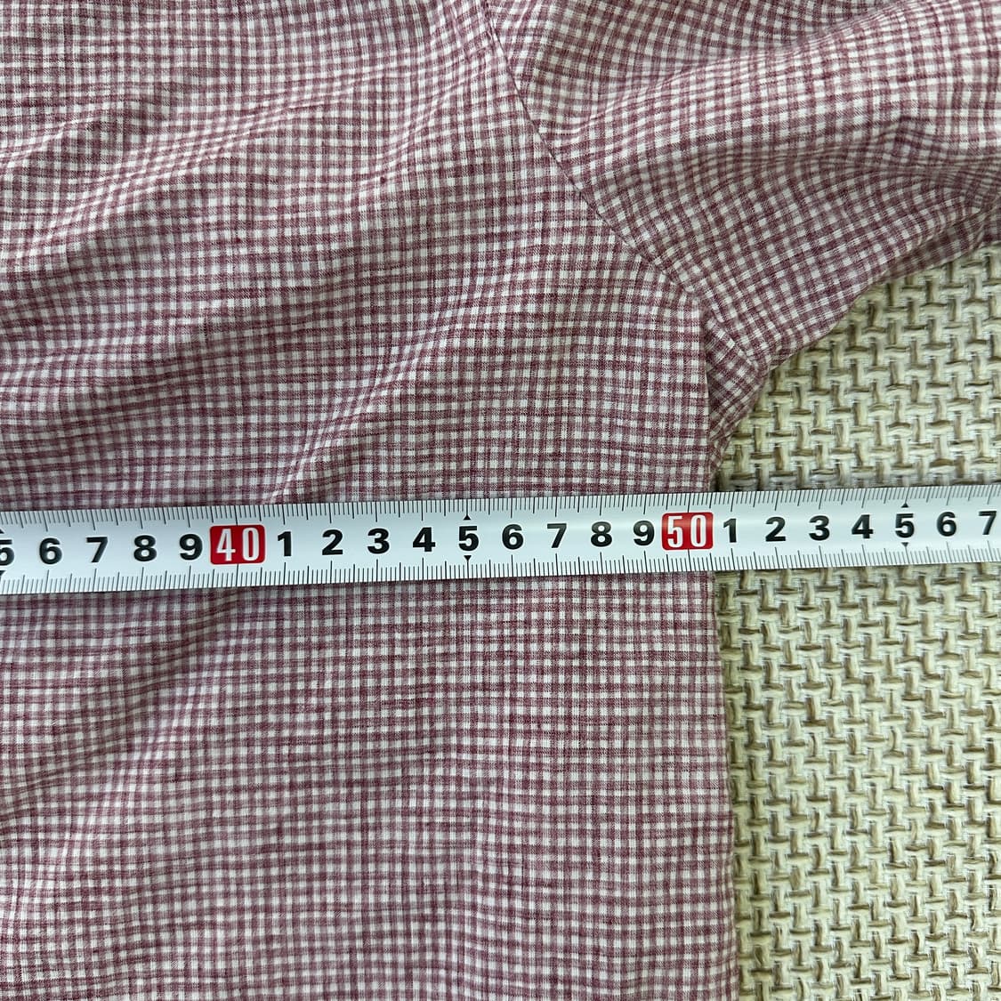 L 몽벨 체크 패턴 셔츠 0417D 상품이미지6