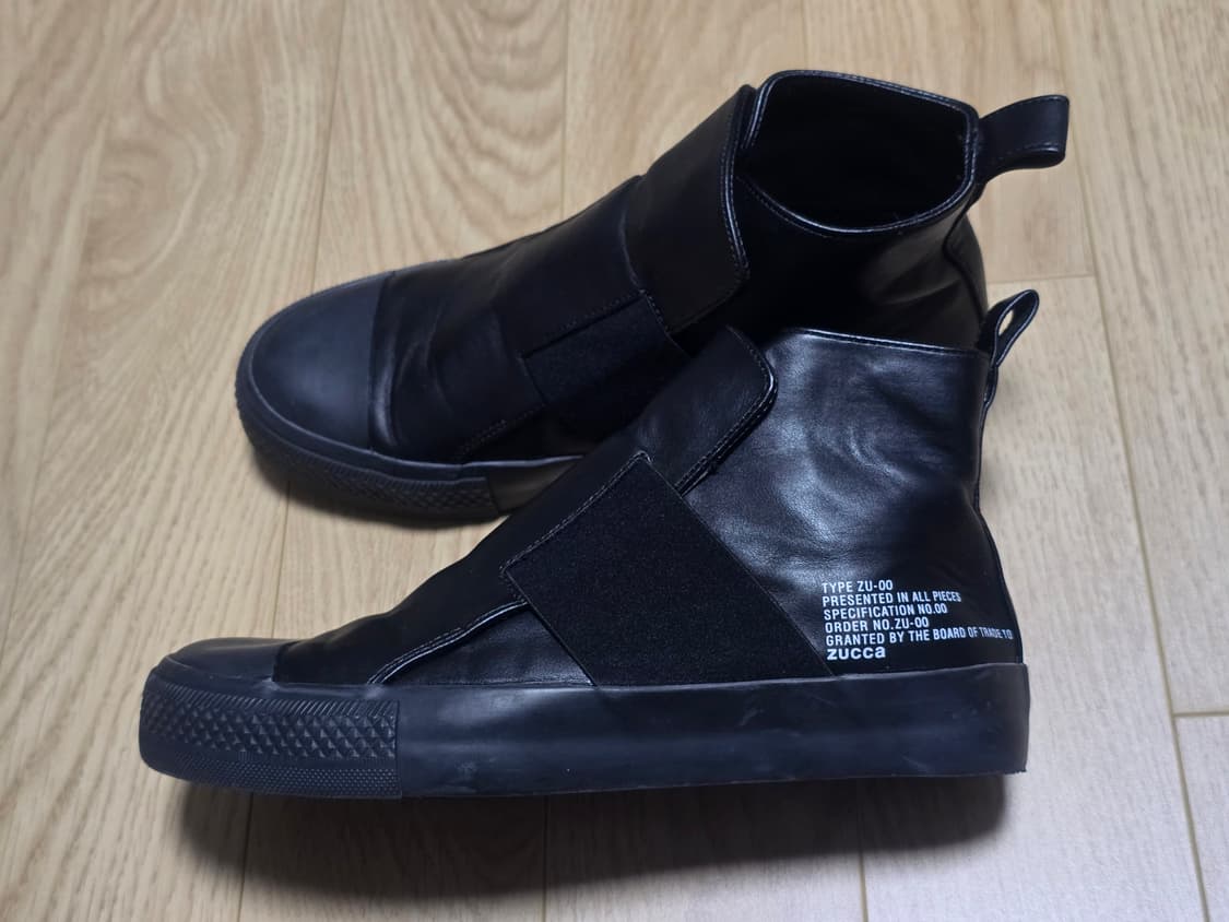 Zucca 주카 레더 하이탑 스니커즈 S 상품이미지2