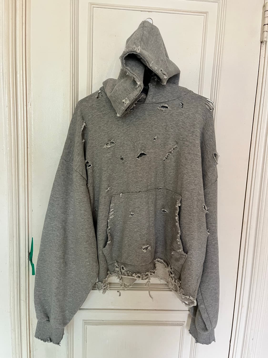 빈티지 그런지 회색후드 상품이미지2