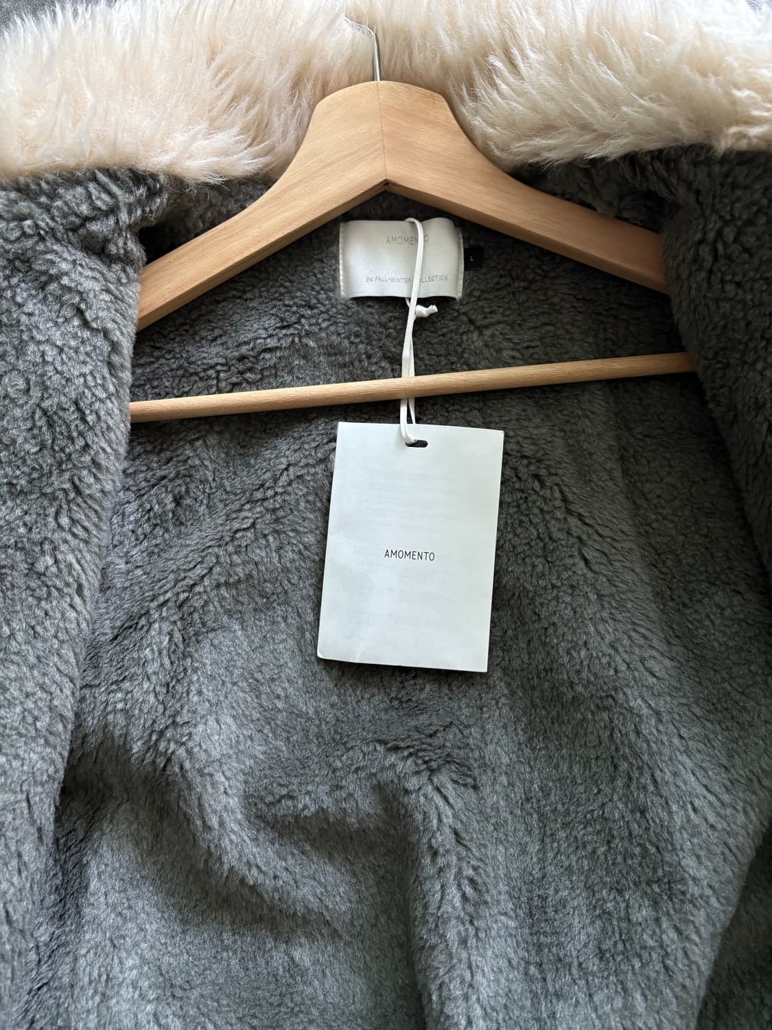 아모멘토 리버시블 퍼 점퍼 (새상품) 상품이미지3