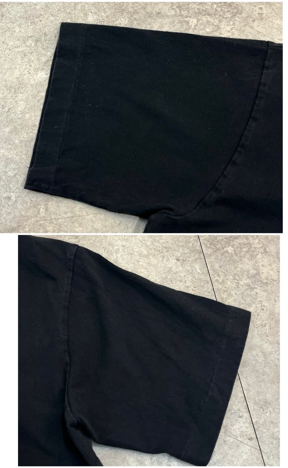 꼼데가르송 레드 하트 와펜 반팔티 블랙 M #csz3916 상품이미지10