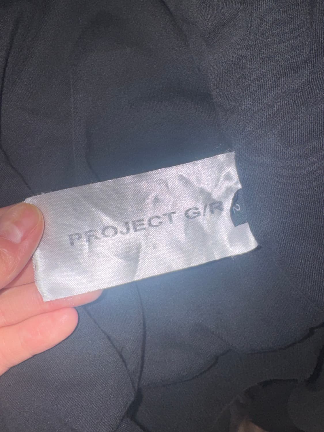 프로젝트 G/R 디스트레스 레이어 집 후드 페이디드 블랙 2 상품이미지6