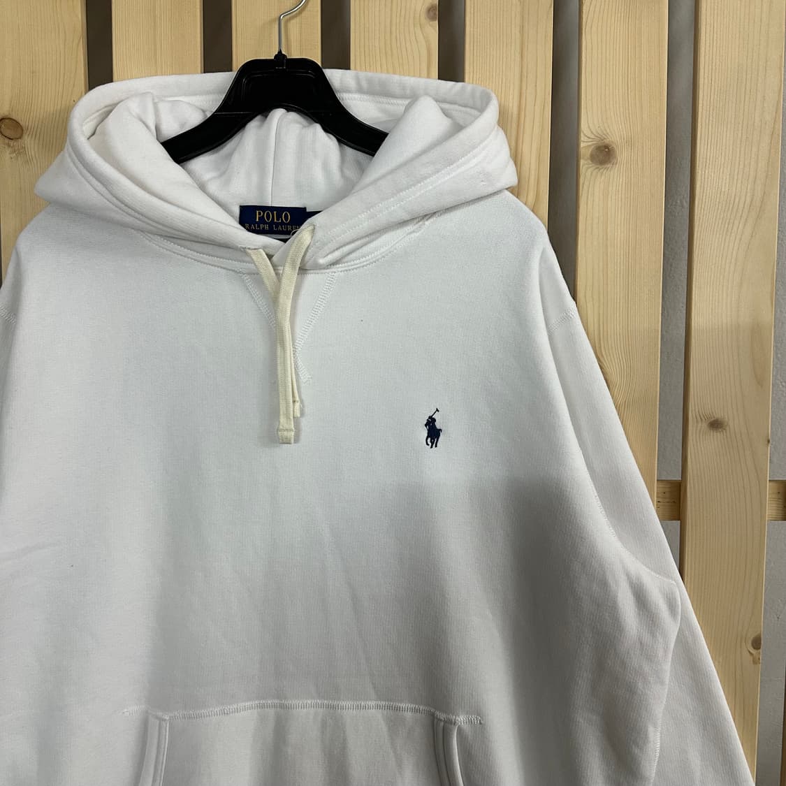 (XL) 폴로 랄프로렌 아이보리 후드티 상품이미지4