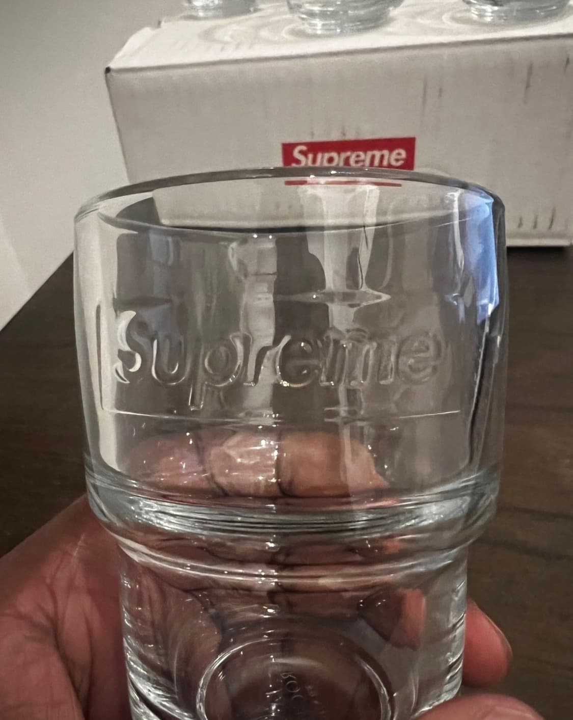 슈프림 x 라로쉐 워터 글래시스 클리어 (6개 세트) - 24FW 상품이미지2