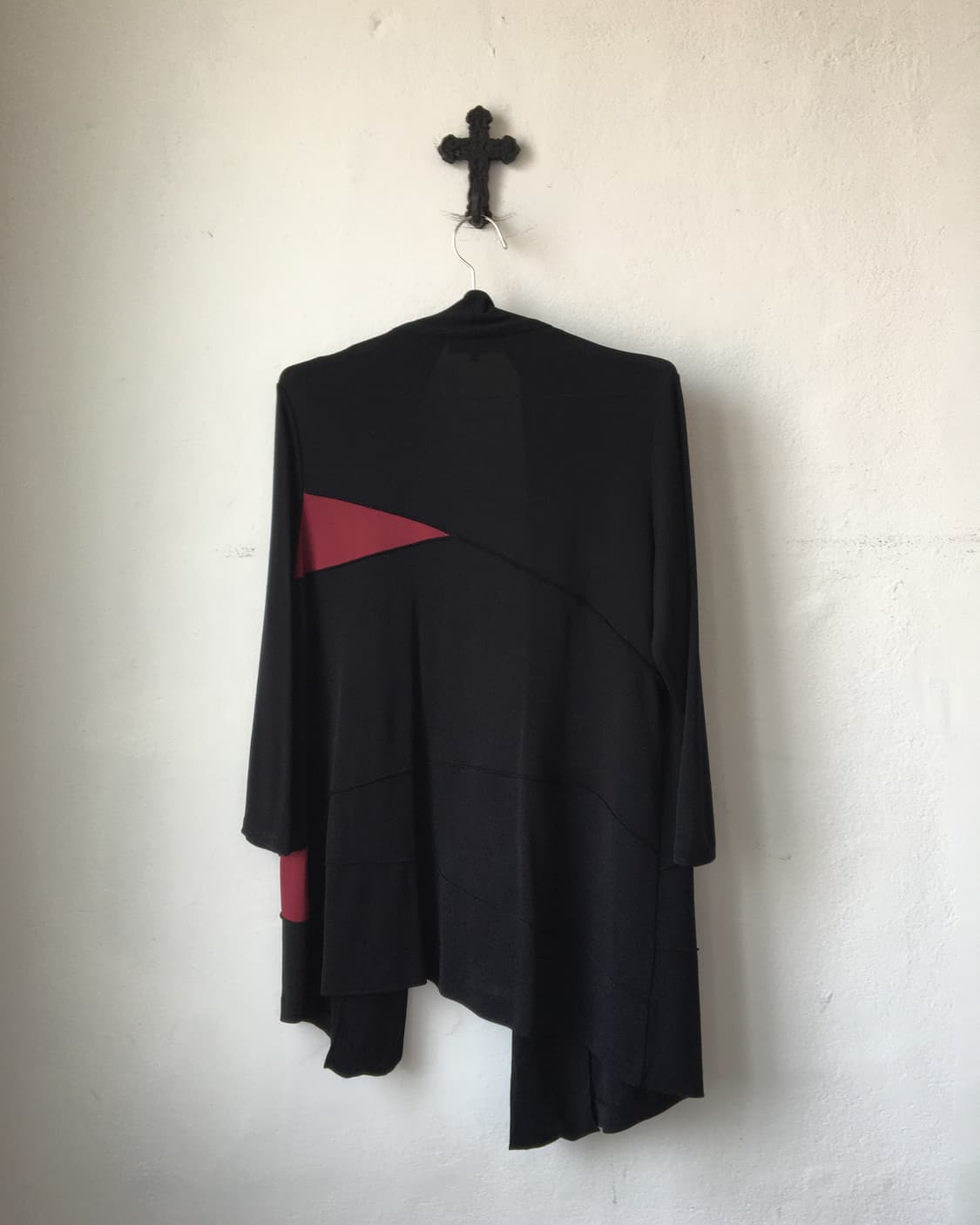 Line detail open cardigan 상품이미지2