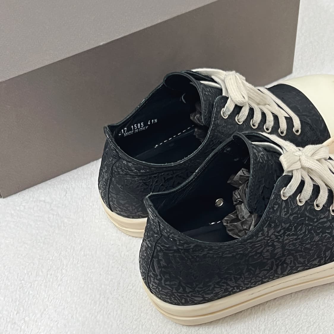 릭오웬스 17SS 컨버스 라몬즈 로우 LLUP 상품이미지4