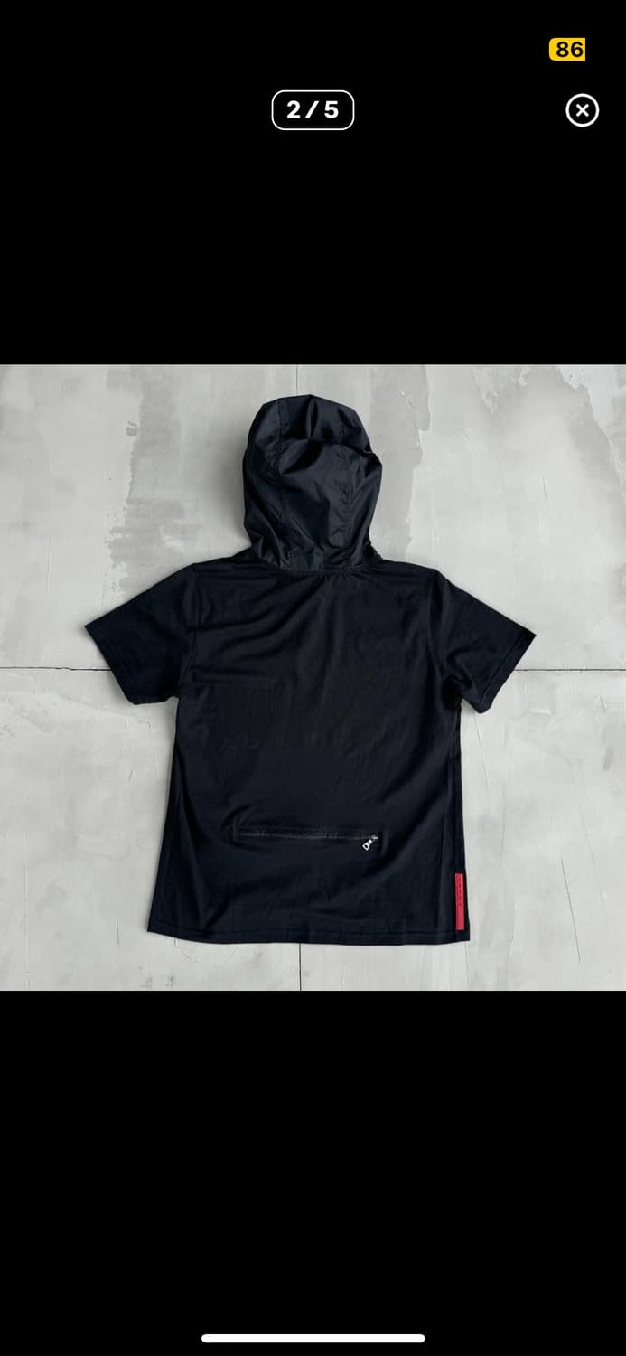 Prada sport 2000s hooded nylon top s 상품이미지3