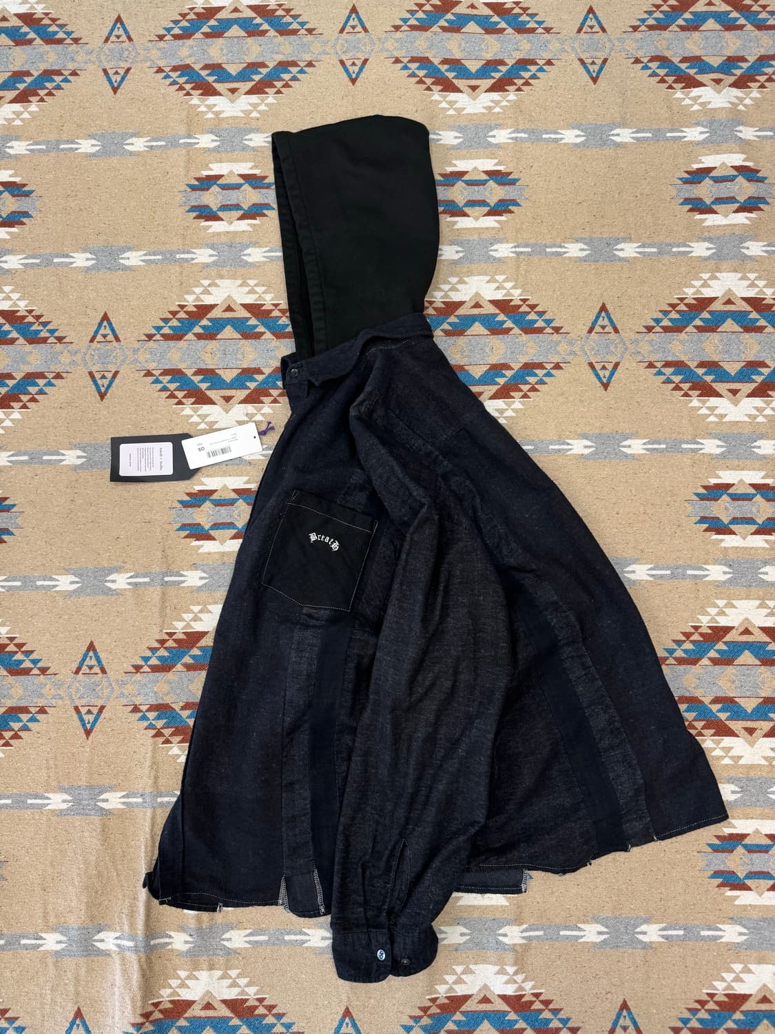 [OS] 니들스 x 브레스 리빌드 7컷 와이드 후드 셔츠 상품이미지3