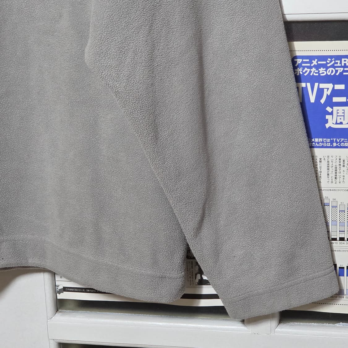 갭 빈티지 연그레이 후리스 반집업 아노락 맨투맨 상품이미지7