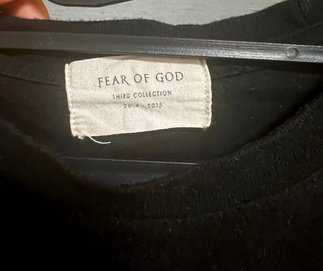 Fear of God 메탈리카 티셔츠 L 상품이미지4