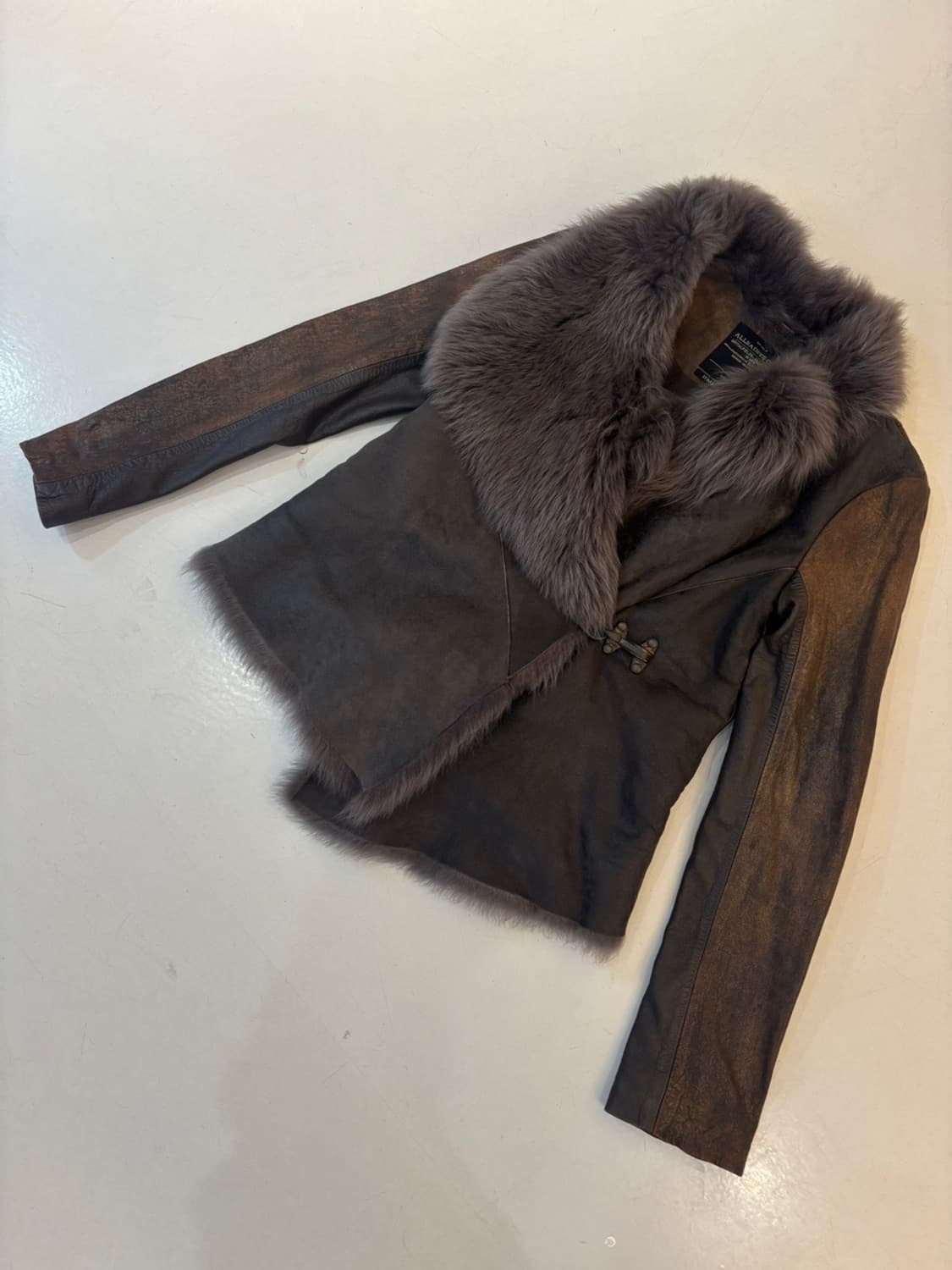 All Saints Sheepskin Jacket 상품이미지3
