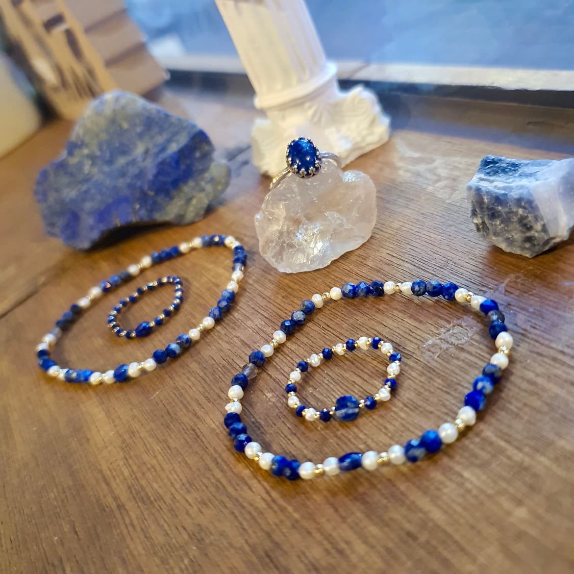 💙코발트블루빛 독보적인 원석 라피스라줄리💙 상품이미지7