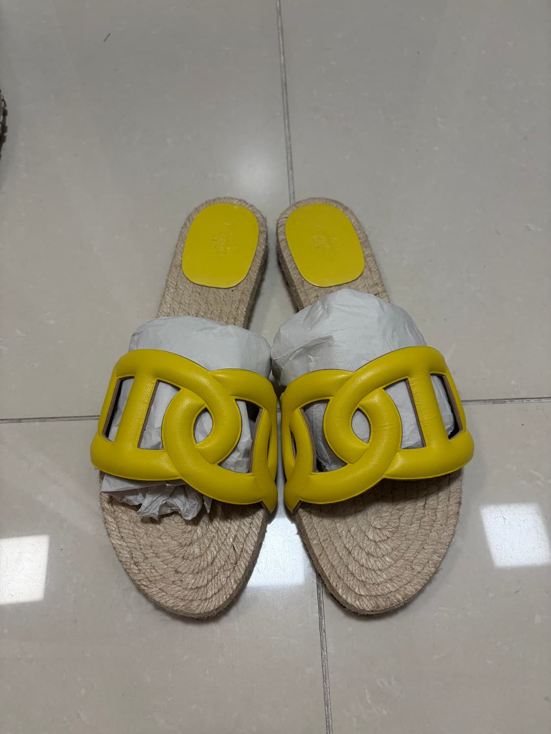 에르메스 라탄 슬리퍼 상품이미지1