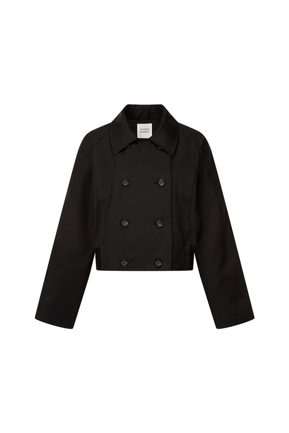 스튜디오톰보이 트렌치 변형 숏 점퍼 자켓 상품이미지1