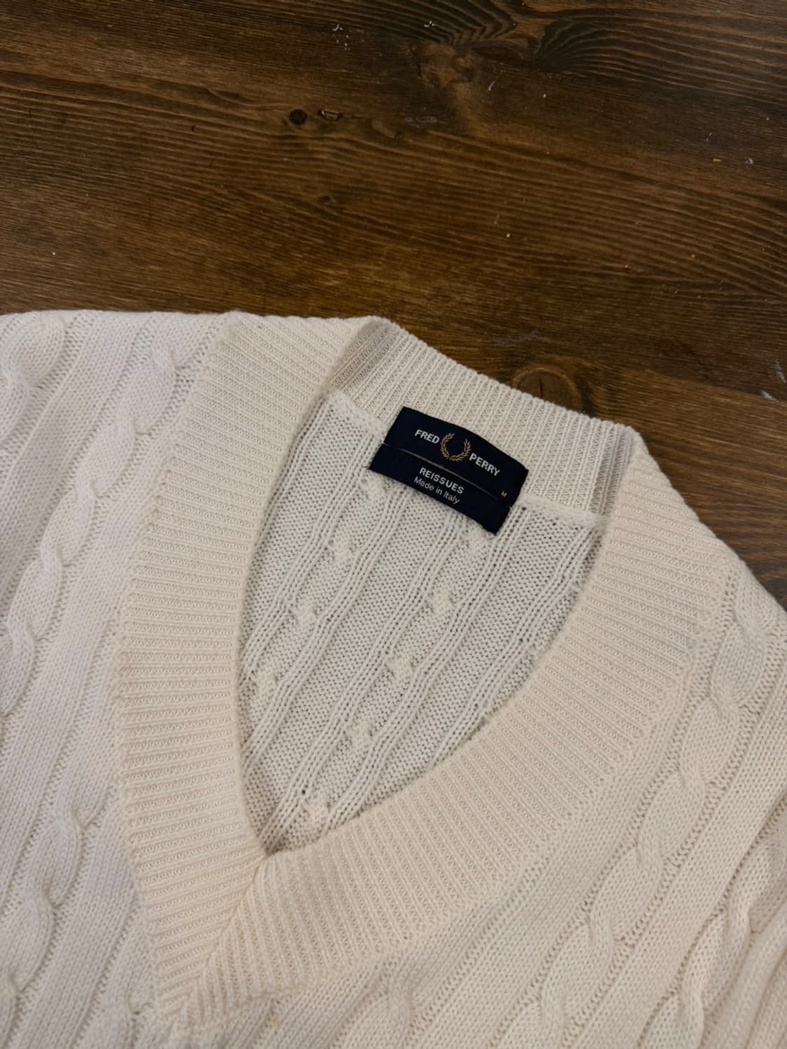 프레드페리 크리켓니트 남성100 상품이미지7