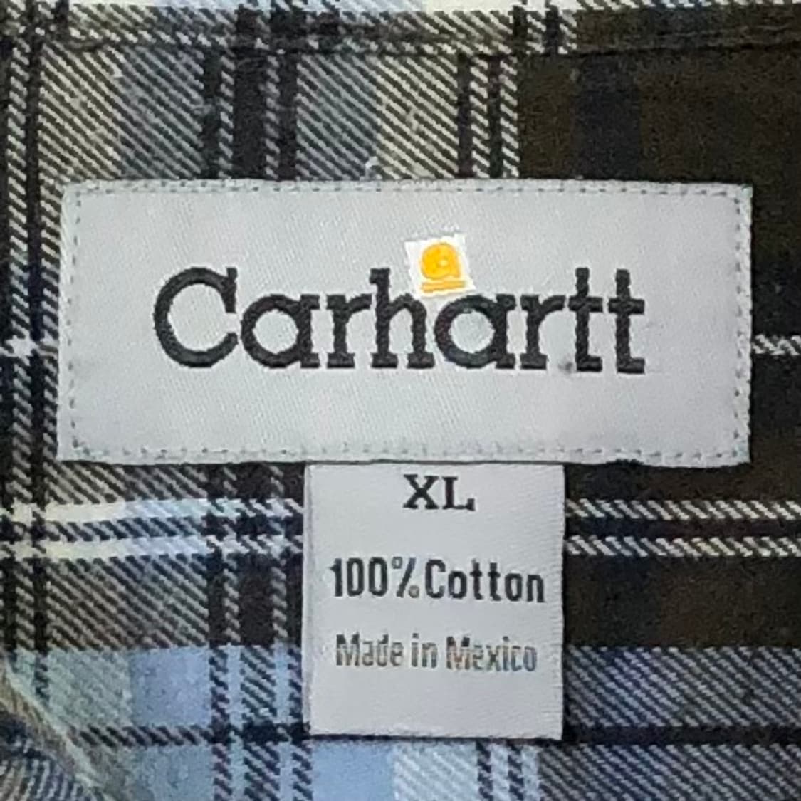 XL 칼하트 체크 남방 상품이미지3